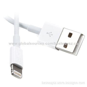MFI lightning cable, charge and sync, 1m length